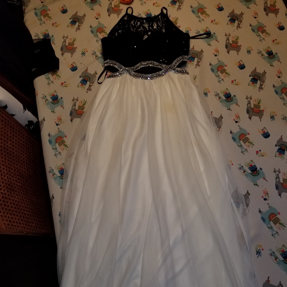Slit prom dress